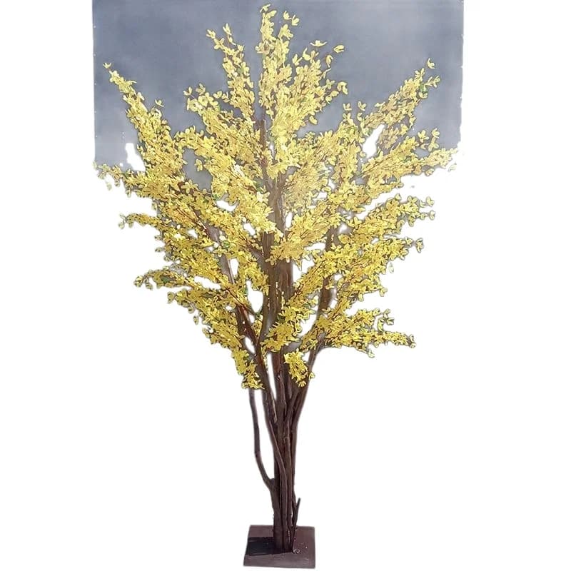 Simulation jasmine tree fake tree hotel shopping mall decoration floor ornament interior landscaping decorative tree