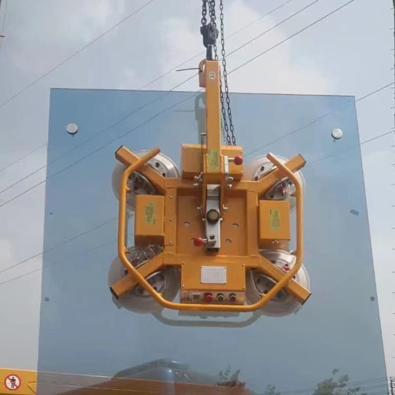 Glass curtain wall vacuum suction cup spreader, electric intelligent vacuum glass suction cup