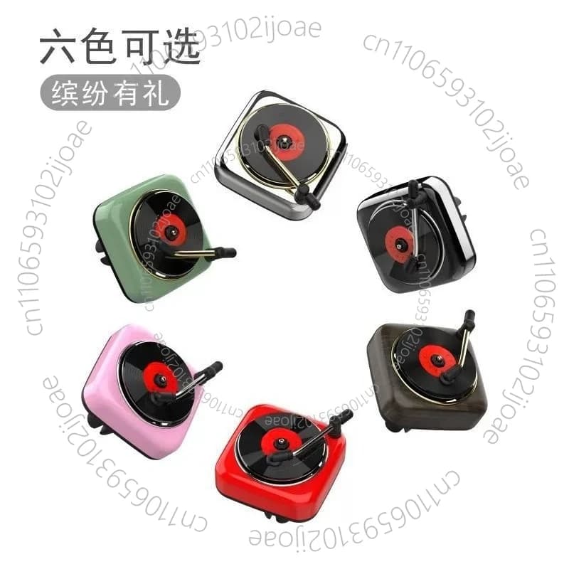 New Car Air Freshener CD Player Air Vent Car Air Conditioner Ornament Retro Popular Fragrance