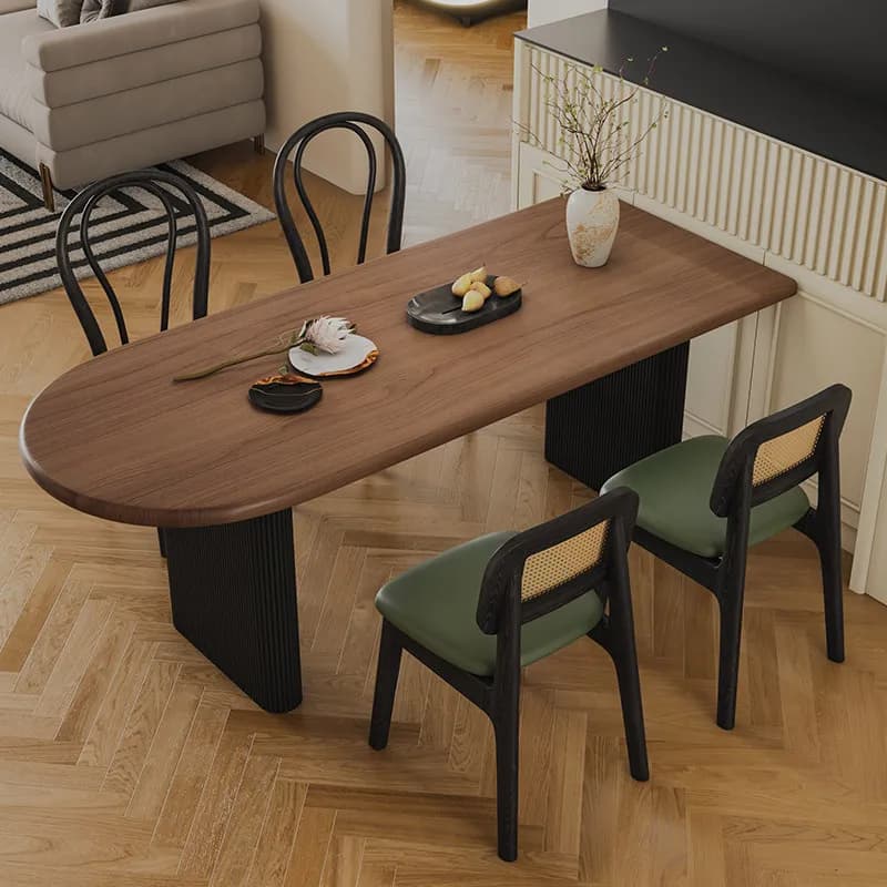 Wood Study Dining Table Restaurant Mobile Kitchen Modern Living Room Luxury Dining Table Designer Muebles Commercial Furniture