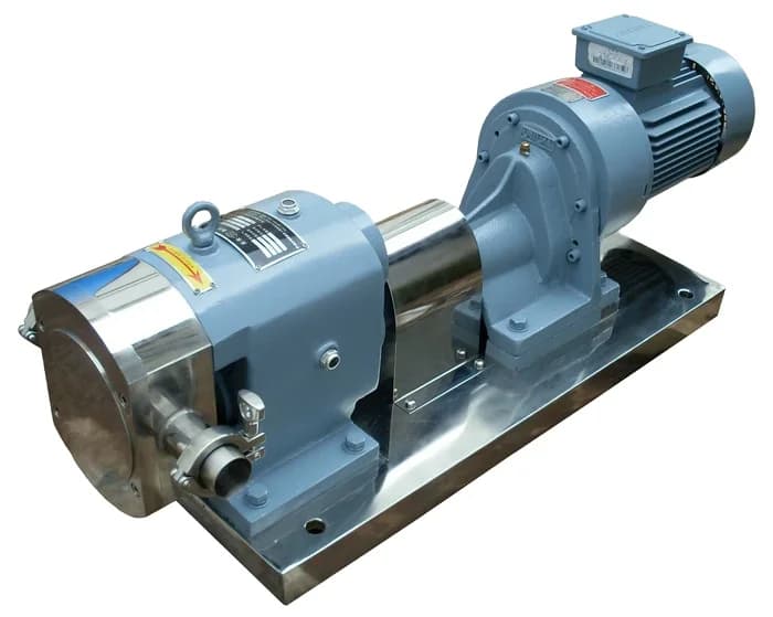 Food Grade Sanitary Stainless Steel Honey Chocolate Shampoo High Viscosity Rotary Lobe Pump