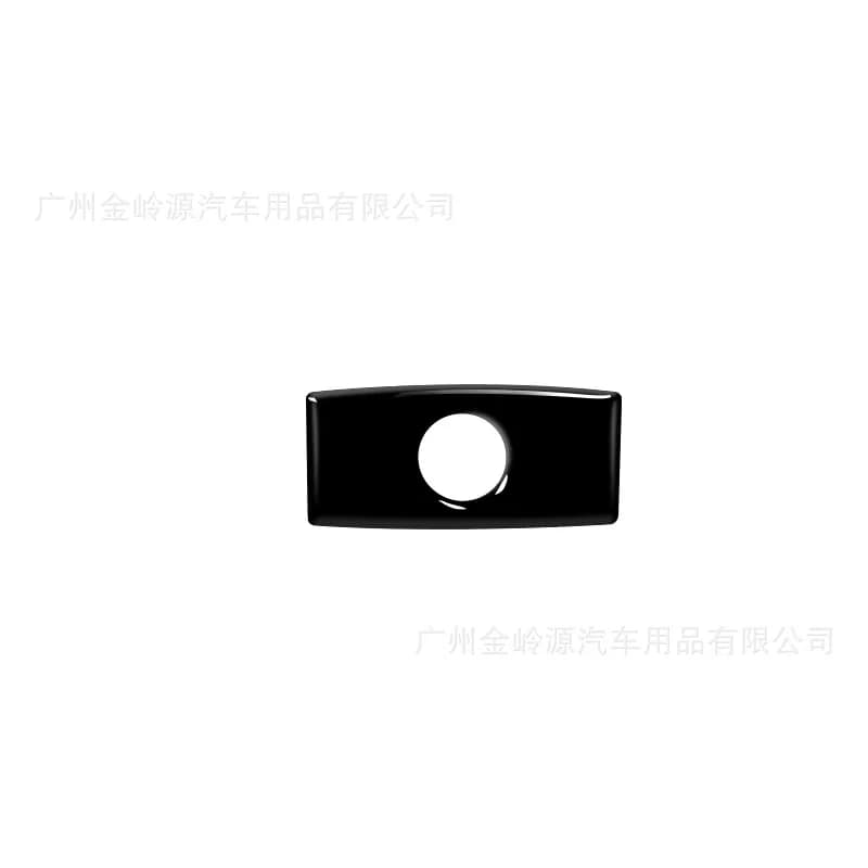For 11-17 BMW X3 Car Interior Modification Piano Black Passenger Storage Handle Decorative Sticker
