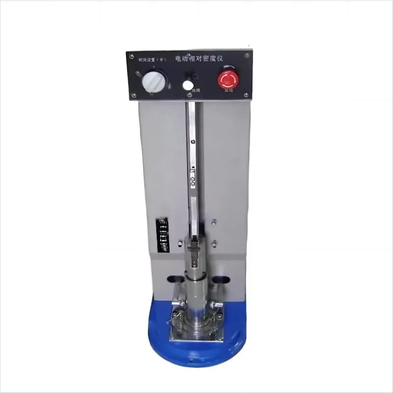 Electric Relative Density Testing Apparatus for Soil Compaction Analysis
