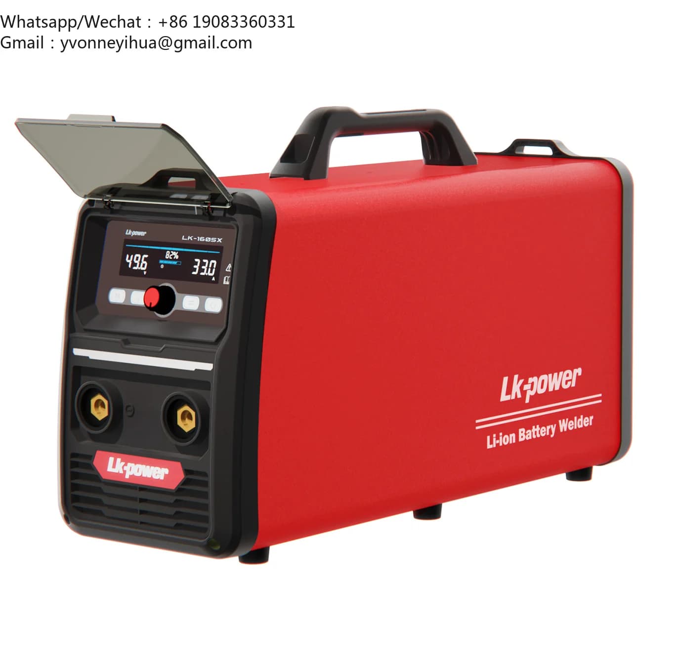 High-Performance 2496 Wh 160A Manual Metal Arc Welder 110V 220V Battery-Powered Inverter For Construction Industry