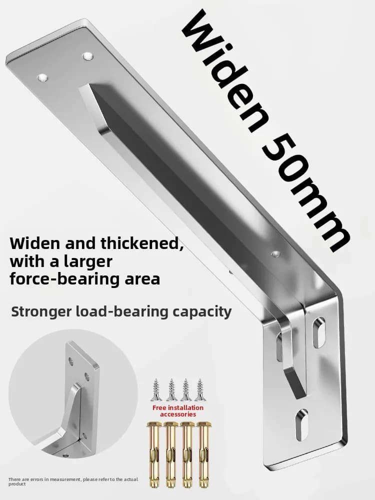 Triangle bracket Heavy duty bracket Wall cabinet Laminate towing fixed bracket Right angle iron support frame