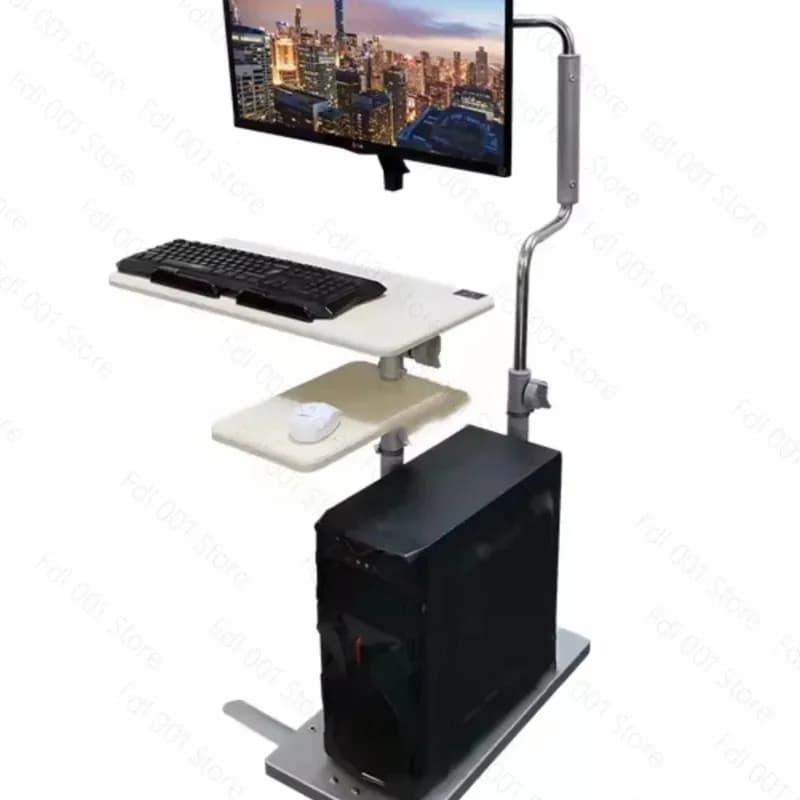 Bedside desktop computer desk, home foldable adjustable , lazy  simple computer  mobile cabin floating stand