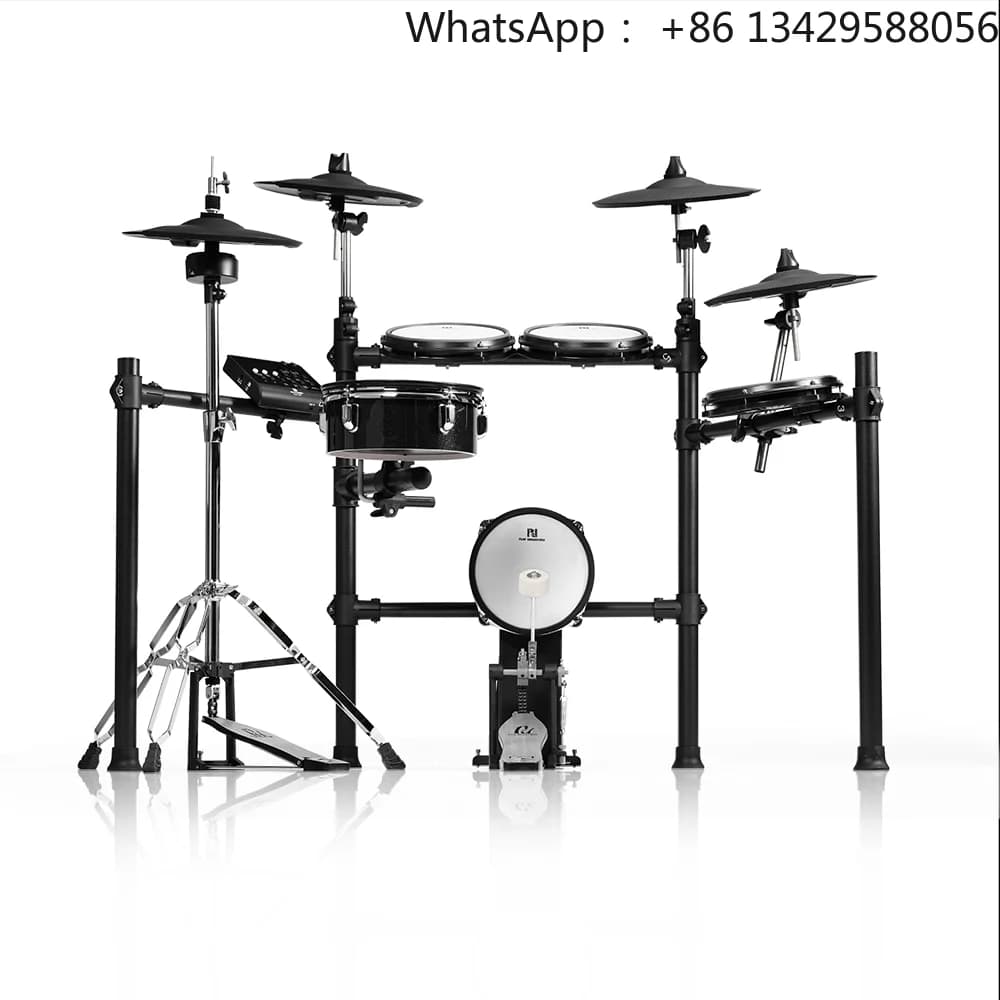 PD Professional Electronic Drum Set Digital Drum Kit Percussion Instrument for Performance Practice Music Learning Wholesale
