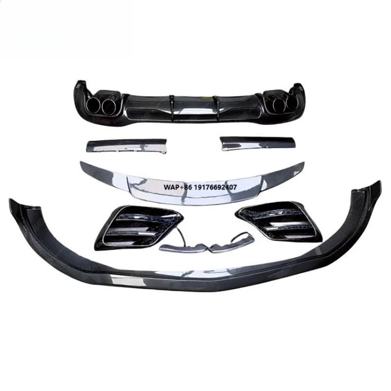 Carbon Fiber Body Kit B Style Car Parts for  W223 Appearance Conversion Car Kit
