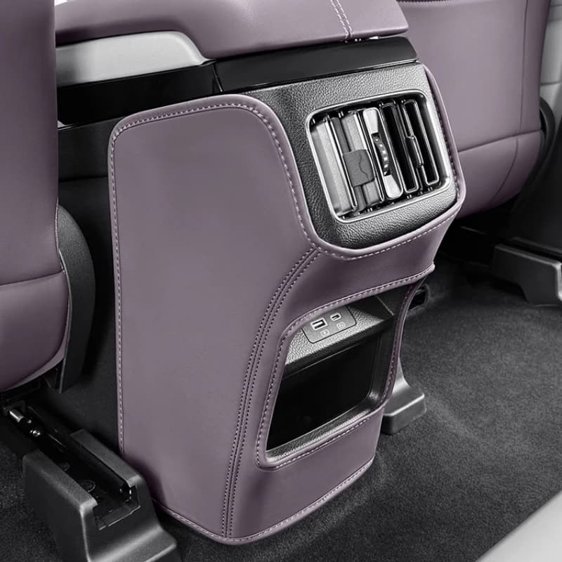 Rear Armrest Box Anti Kick Pad For BYD Song Plus 2020-2025 Microfiber Leather Protection Cover Mat Car Interior Accessories