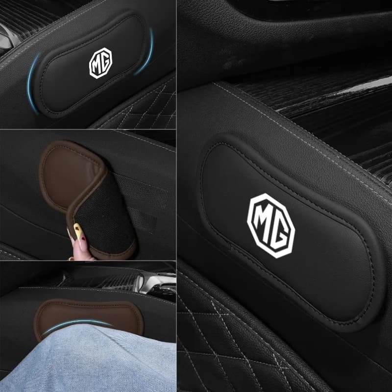 Car Seat Leg Cushion Auto Interior Knee Support Pad Car Thigh Support Cushion For MG ZS MG4 EV MG HS MG3 MG5 EV Marvel R MG ONE