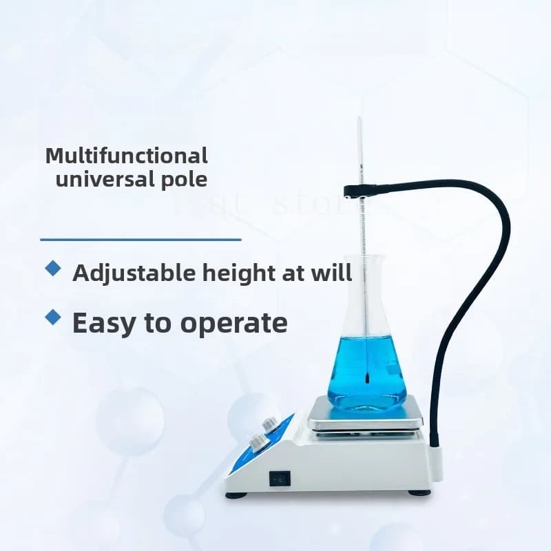 SH-2 Magnetic Stirrer Heating Stepless Speed Regulation Laboratory Small Electric Vertical Pigment Mixer