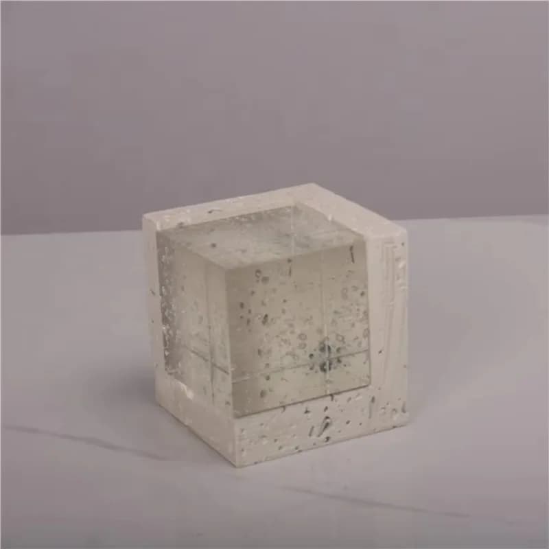 High Quality Nordic  Square Crystal Crafts Home Decor Accessories Home Decorations