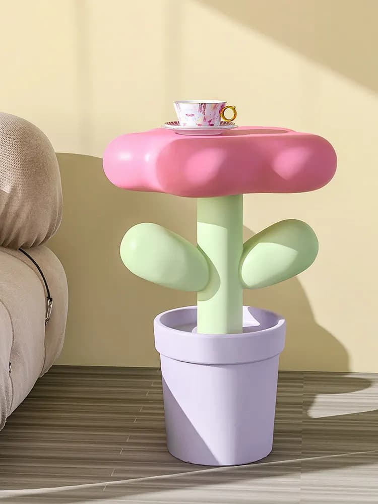 LMMM  floor-to-ceiling coffee table sofa side living room ornament table tulip small side table