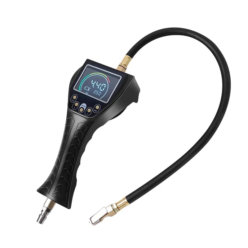Handheld Digital Tyre Pressure Gauge Automatic Tyre Infaltor Inflation Gun Air Gauge Handheld Automatic Tire Shop Inflation Gun