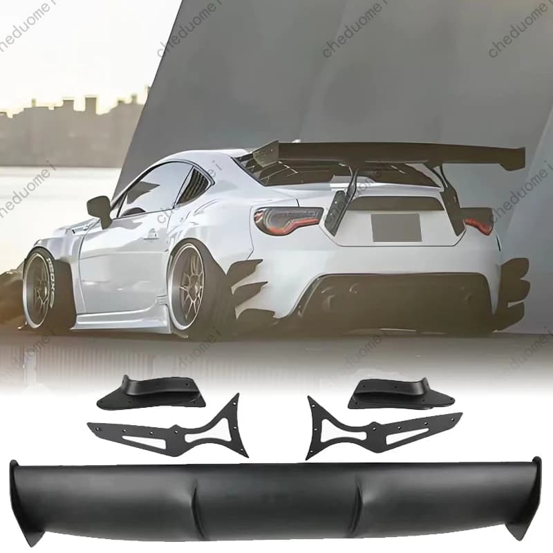 Suitable For 2012-2020 Toyota GT86 Coupe Real Carbon Fiber Rocket Bunny Style GT Rear Trunk Spoiler Wing Car Modification