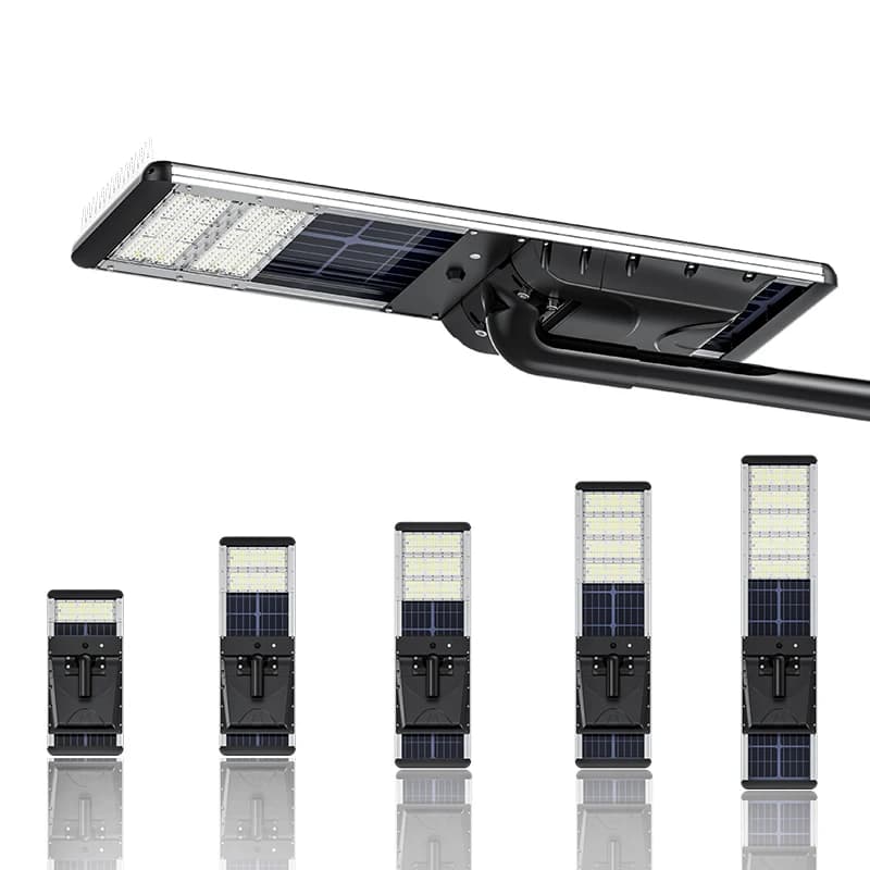 New Outdoor Waterproof IP67 All in One Radar Sensor Led 50W 60W 80W 100W 2000W Solar Panel Street Light With Camera