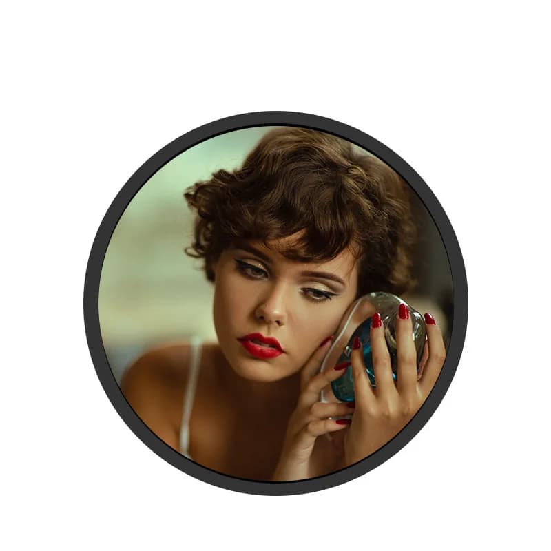 15.7  Inch New Module Custom Round Lcd Advertising Media Display Circular TFT Lcd Screen Touch Screen for Business