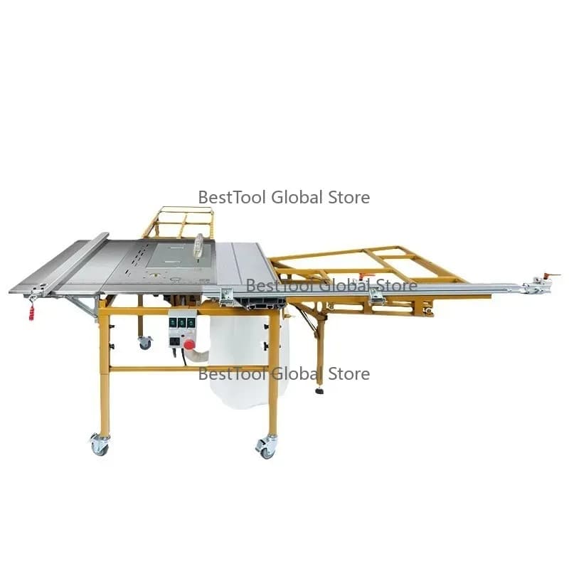 Wood Push Table Saw JT-9 Prec-ision Mother And C-hild Saw Table Mult-ifunctional Woodworking Deco-ration Tool