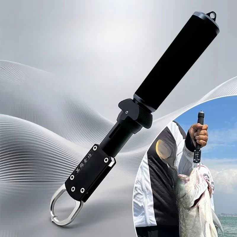 Fish Claw Clamp Fishing Clamp Aluminum Alloy Lightweight Anti-skid Multifunctional Control Clamp Fishing Tool Accessories