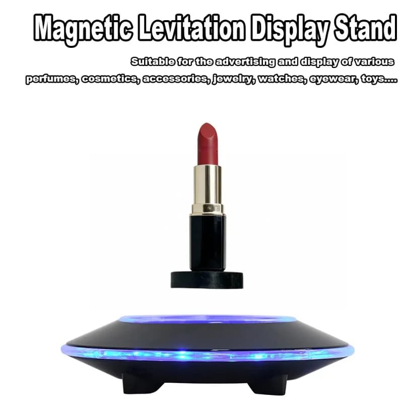 360 Rotating Floating Display Stand Floating Shelf For Perfume Cosmetics Jewelry Watch Glasses Store Exhibition Sample Showcase
