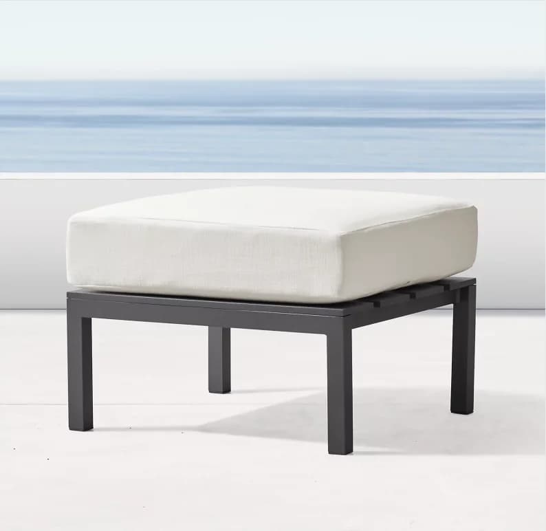 # Outdoor Furniture Aluminum Ottoman