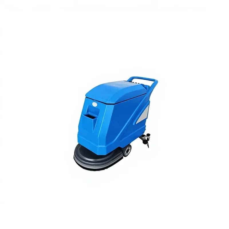 New Electric Walk-Behind Floor Scrubber Vacuum Cleaner Outdoor Garage Floor Cleaning Machine