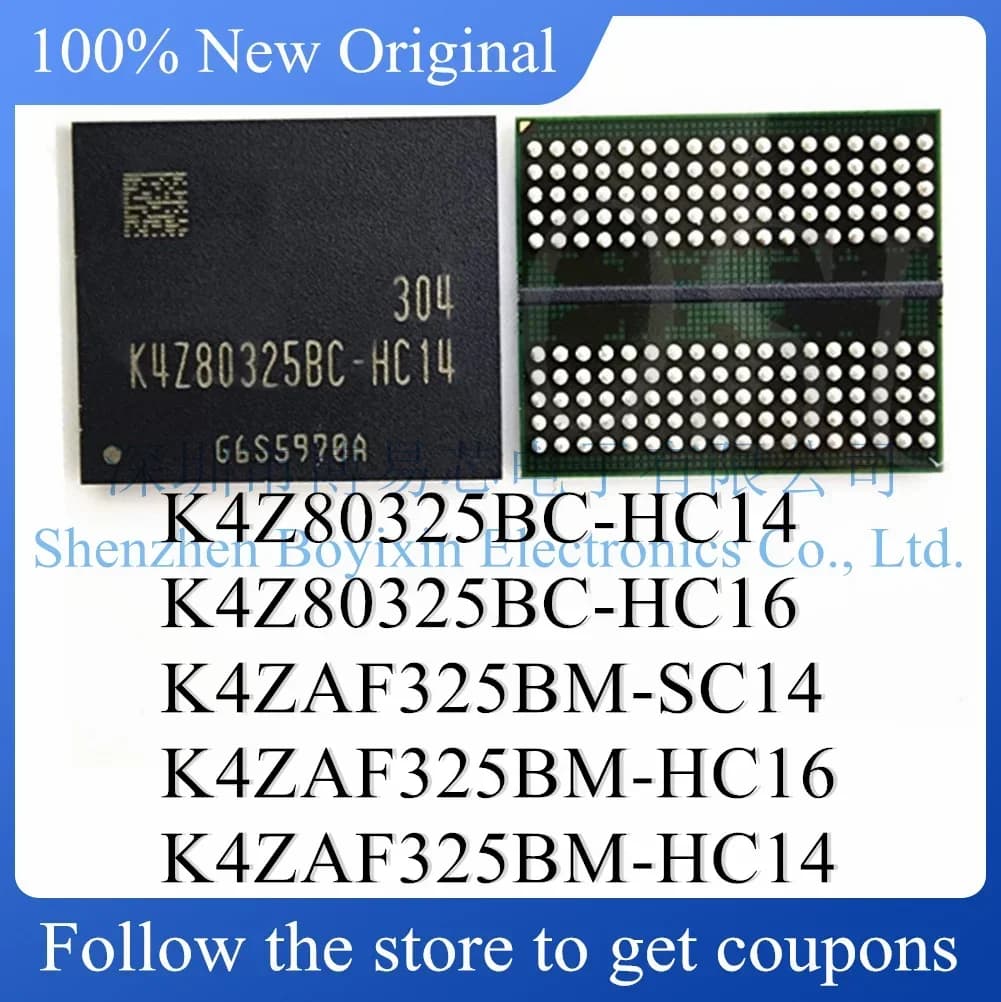 K4Z80325BC-HC14 K4Z80325BC-HC16 K4ZAF325BM-SC14 K4ZAF325BM-HC16 K4ZAF325BM-HC14 Standard version