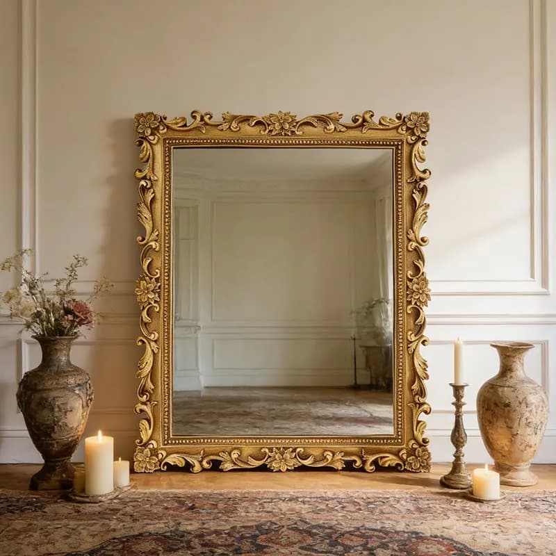 Square Decoration Mirror Modern Vanity Girls Men Bedroom Bathroom Luxury Mirror Hanging Mirror Funky Espelhos Home Products