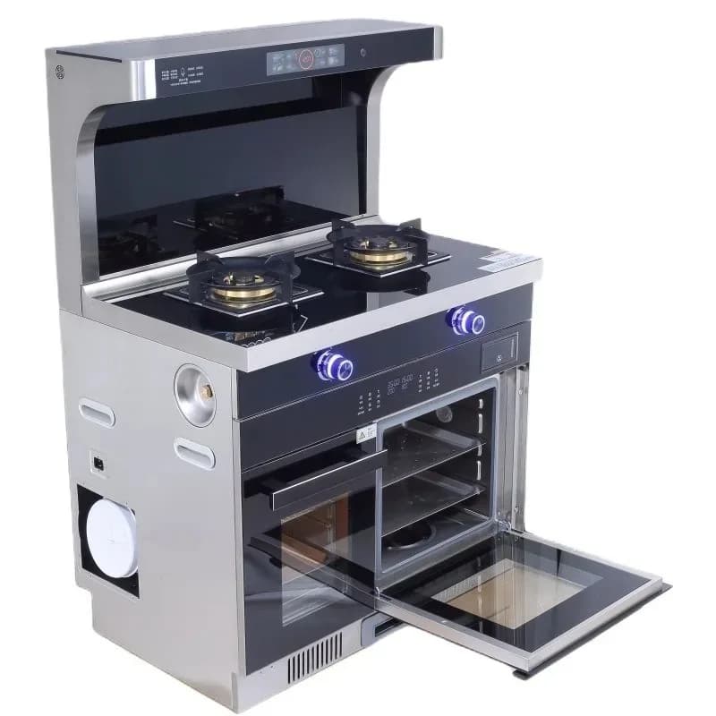 energy-saving range and stove dissipation set, voice-sensing automatic cleaning, wholesale household integrated