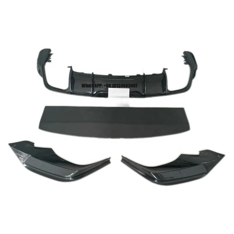 Car Front Lip and Rear Wing Spoiler for Enhanced Aerodynamics and Sporty Look