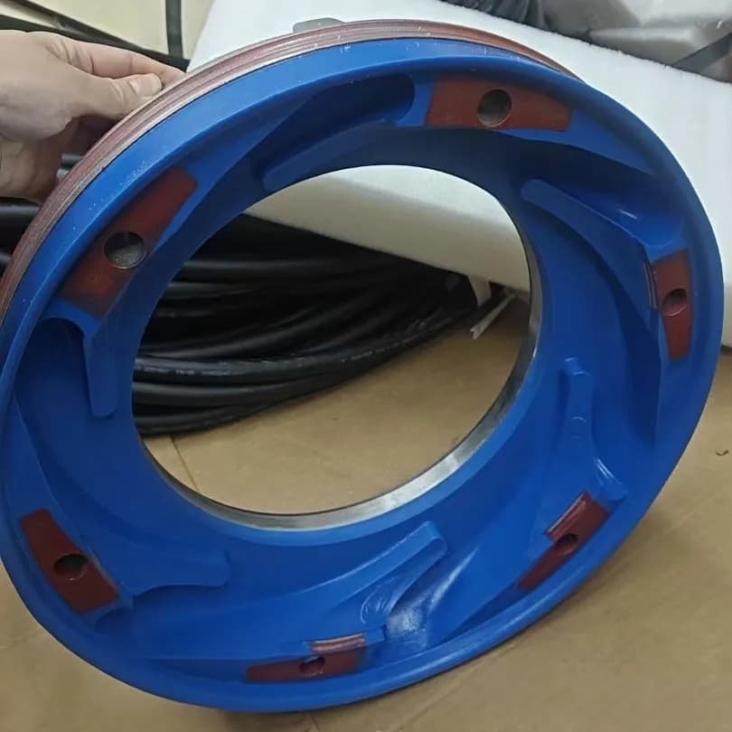 Xylem-flygt Diffuser Accessories Cast Iron Material China Origin Provide Nameplate Model