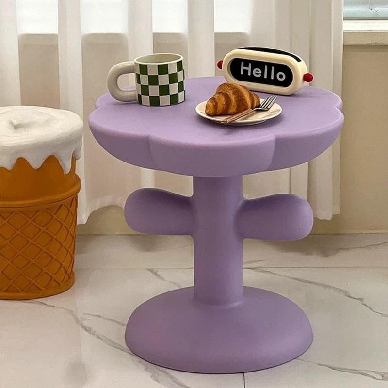 Household simple modern creative side few living room cute small apartment side table
