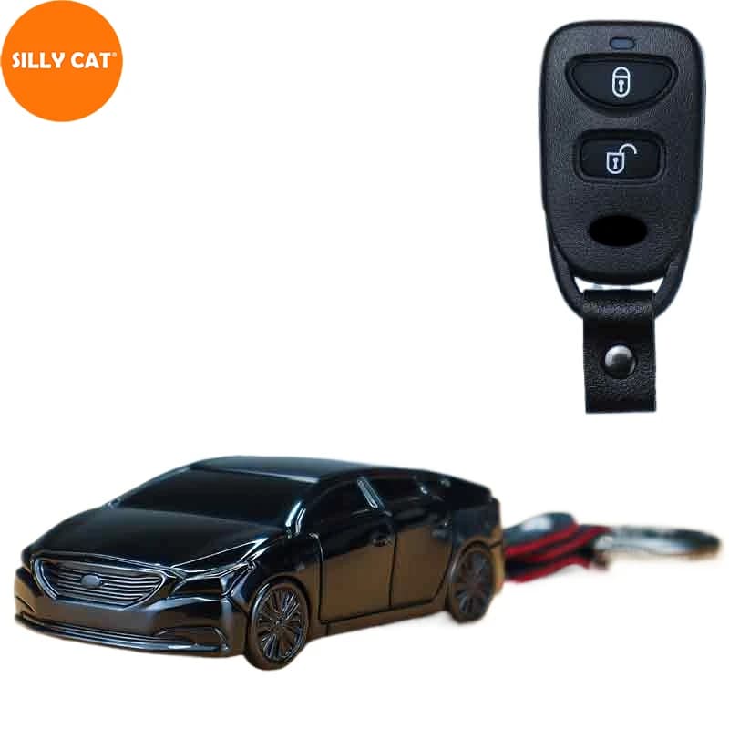 Car Model Shape Key Fob Case Cover Protector Fit For Hyundai ELANTRA Tucson Suit For KIA CERATO SPORTAGE FORTE Model Key Case