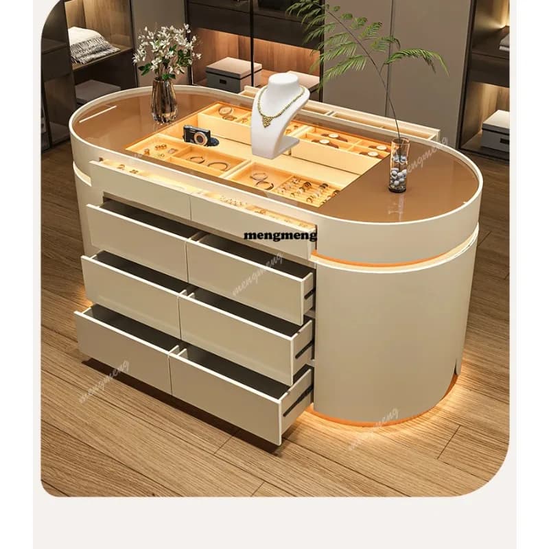 R Dust Proof Multipurpose Living Room Cabinets Floor Jewelry Standing Adults Cabinet Showcase Cube Muebles De Salon Home Furnitu