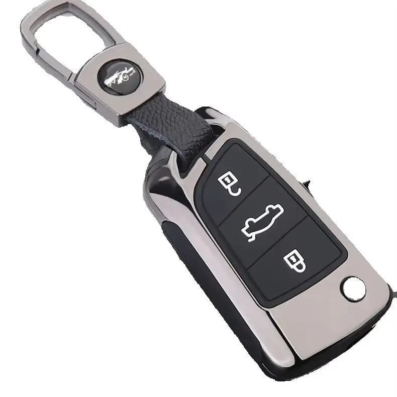 New High Quality Car Key Cover Case Fob For JAC S2 Refine S3 S4 S5 S7 R3 A5 3 Button Auto Accessories Black White Accessories