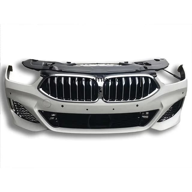 For  8 Series G15 G16 Front Bumper Assembly, Grill, Radiator Fan, Headlights, Parking Sensor, Absorber, Diffuser