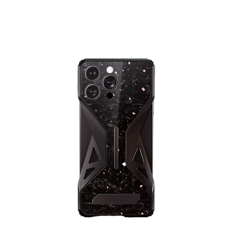 Mobile phone case is suitable for Apple 16promax borderless protective case.
