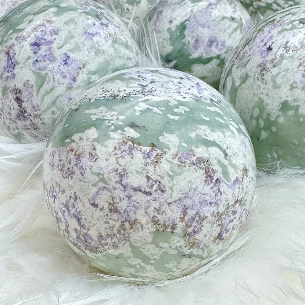 1pc Natural Sodium Silicate Balls, Loose Gemtones Home Decor Interior Accessories Holiday Gift