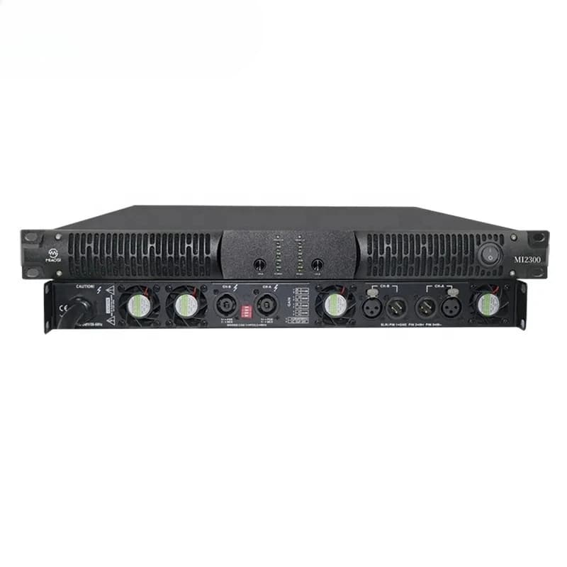 2026 SELL 2 Channel High Power Amplifier 2x2850W Line Array Amplifier 2ohm Professional Amplifiers