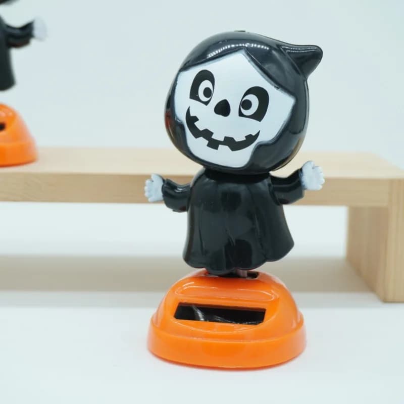Halloween solar car figurine ornaments ghost festival indoor and outdoor garden party decoration day of the dead