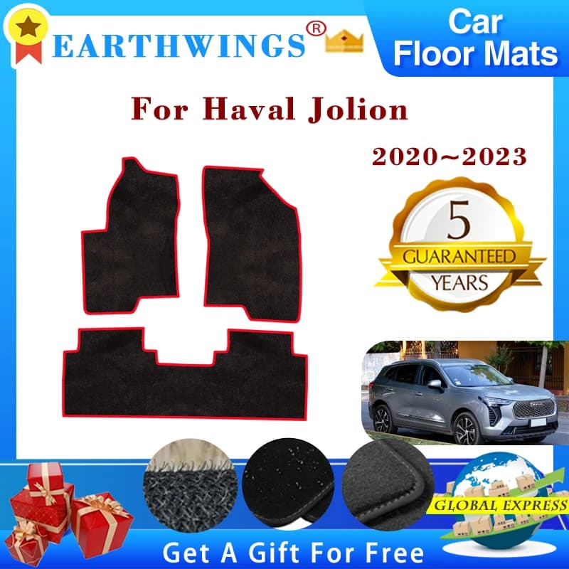 Car Floor Mats Fit For Haval Jolion 2020~2023 Chulian Carpets Footpads Anti-slip Cape Carpets Rugs Foot Pads Auto Accessories