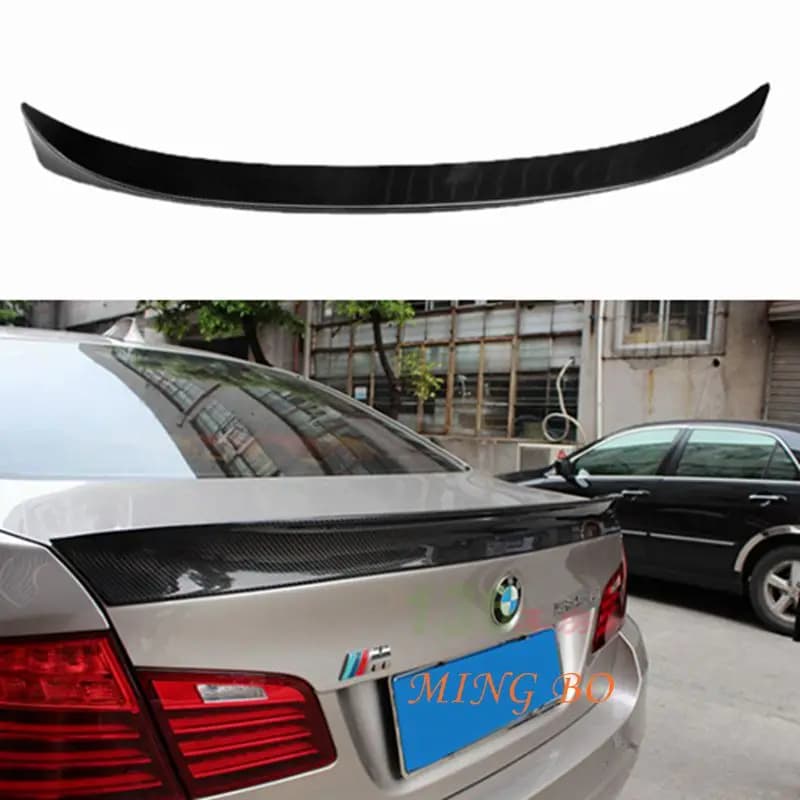 2009-2017 FOR BMW 5 Series F10 F18/F10 M5 Sedan AC Style Carbon fiber Forged carbon Rear Spoiler Trunk wing