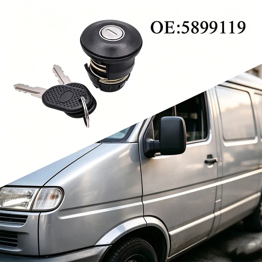 Car Locking Fuel Tank Cap Assembly With Two Keys for Citroen C25 for Fiat Ducato for Peugeot J5 Talbot Express 5899119 46576969