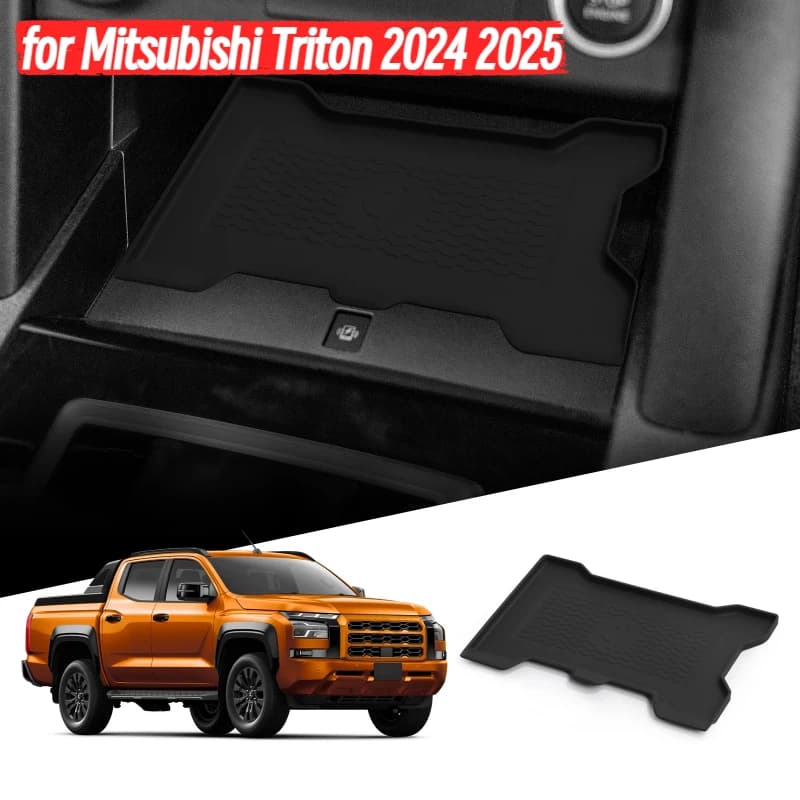 for Mitsubishi Triton 2024 2025 Wireless Charging Pad Non-slip Charger Mat Protective Pad Only Fit With Wireless Charging Model