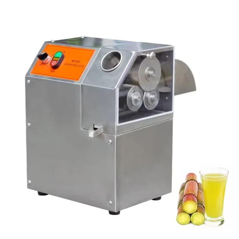 Commercial Electric Stainless Steel Sugarcane Juicer Machine Multi Functional Press Mill Extruder Squeezer Small Juice Extractor