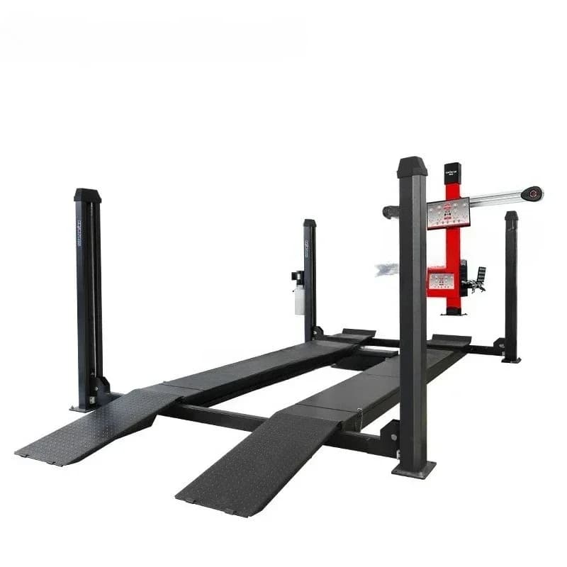Automotive 3D four-wheel aligner equipment Full set of four-wheel aligner four-column lift