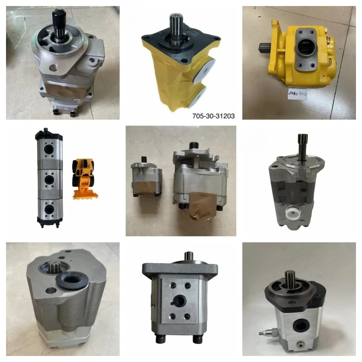 PC800-8 Hydraulic Gear Pump 705-43-01150 7054301150 705-51-20240 705-51-20390 7055636051 7055120240 7055120390 7055636051
