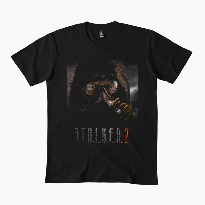S.T.A.L.K.E.R. 2 Shadow of chernobyl 0401 Danger exclusion zone gift t shirt Video game Stalker Graphic Clothes All size Tops