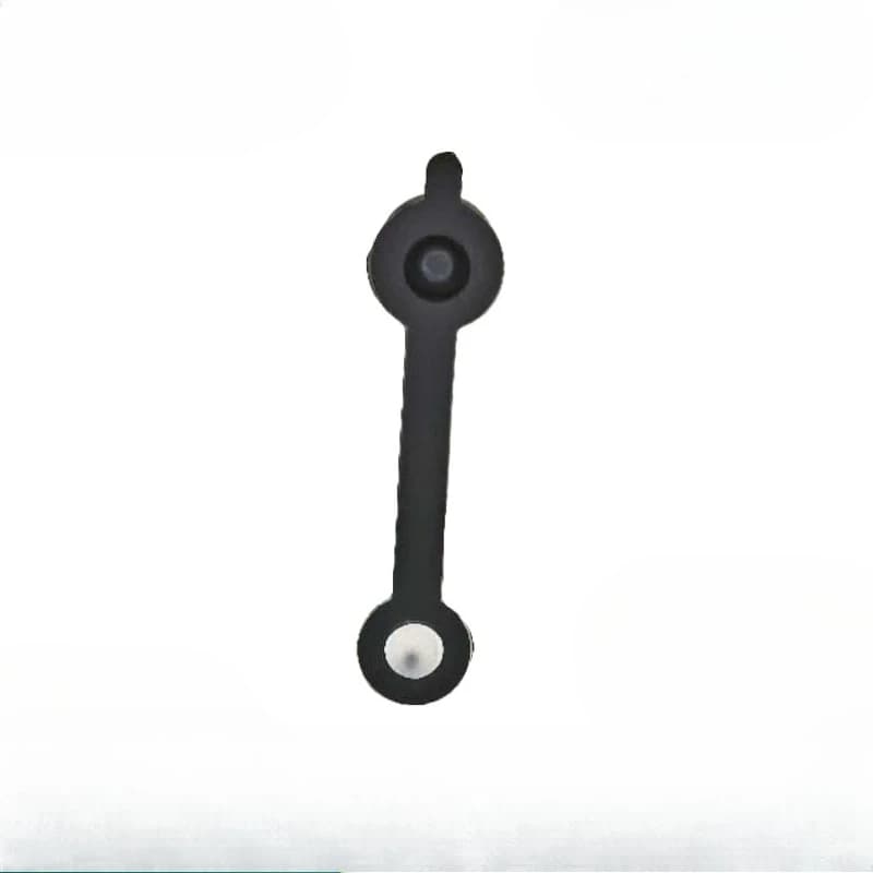 High quality black silicone material sealing cap leak-proof