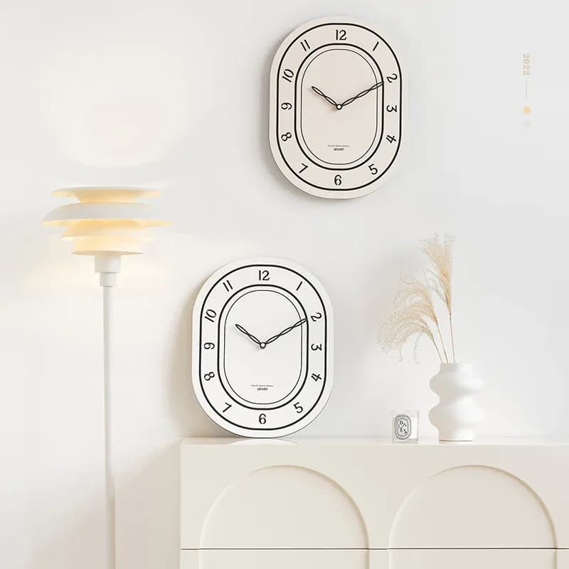 Internet celebrities home light luxury clocks personalized creative living room fashion new wall clock wall